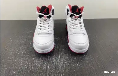 136027-120 Air 5 Jordan Red” “Fire 0614